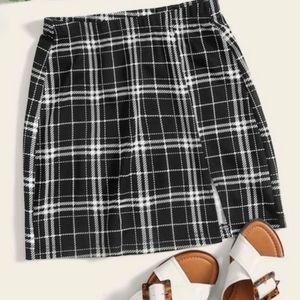 Plaid skirt
